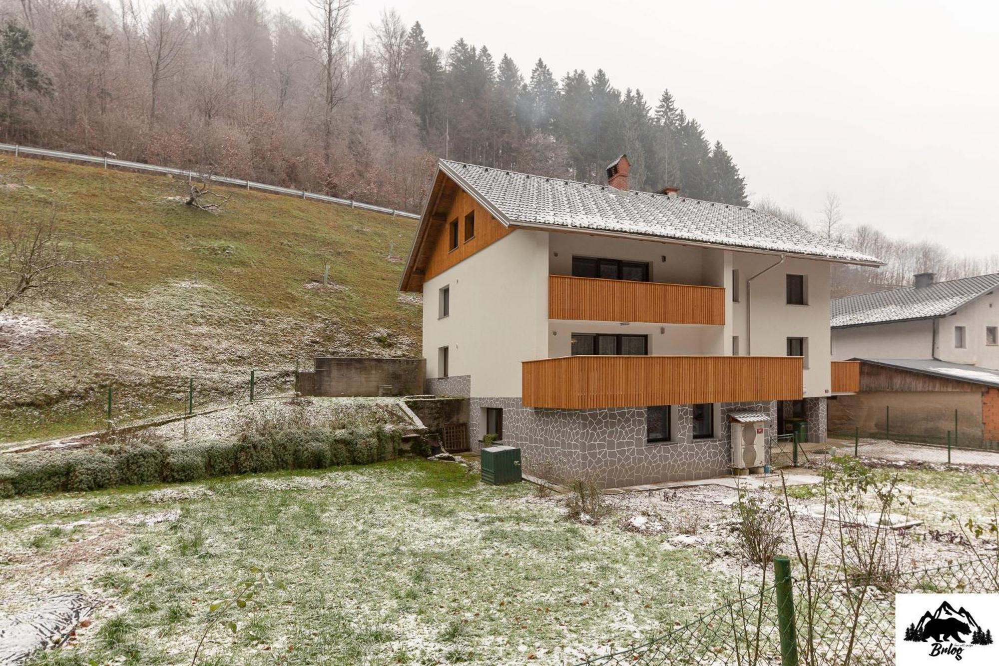 Apartmán Brlog Zgornje Gorje Exteriér fotografie